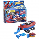 Lance-toile ultime Spider-Man blaster 2-en-1, jouet de d&eacute;guisement Spider-Man, d&egrave;s 5 ans, Marvel Spider-Man Real Webs gryna