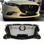 2017-2019 Mazda 3 Axela Žvaigždėtas dangus Priekinės grotelių apdaila juoda