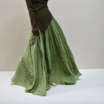 Moteri&scaron;ki lininiai maxi sijonai Vasariniai Boho Vienspalviai Paplūdimio Elastingi Auk&scaron;to Juosmens Klostuoti A formos Laisvai Krintantys Sūpuojami Ilgi Maxi Sijonai Elastingas Juosmuo Ilgas Sijonas Moterims 95cm black
