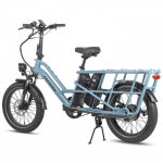 Fafrees FF20 CUV - Elektrinis krovininis dviratis - 250 W - 48 V - 24 Ah - 20 colių ratlankis - Maksimalus greitis 25 km/h - Mėlynas