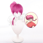 Anime Ranma 1/2 Tendou Akane Cosplay Kostiumas Kinų Stiliaus Raudonas Vienodas Helovino Karnavalo &Scaron;ventės Kostiumas Vyrams Moterims Vaidmenų Žaidimo Apranga L pink