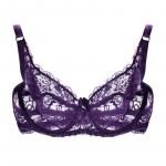 Moteri&scaron;kas Sexy Lace Push Up Bodysuit Marle Gathering Kvėpuojanti Itin plona liemenėlė 34/75B tamsiai mėlyna spalva