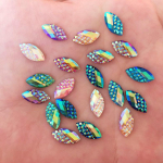 &bdquo;Pasidaryk pats&ldquo; 100 vnt. 6*12 mm AB &bdquo;Arklio akių derva&ldquo; 6mm*12mm įvairiaspalvis