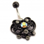 Les Tr&eacute;sors De Lily [E3651] - Body Piercing 'Elfique' Blanc