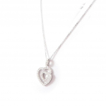Altesse [I2991] - Collier Argent 'Love Sublime' Blanc