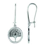 Les Tr&eacute;sors De Lily [L5672] - Sidabriniai pabėgiai 'Peacocks' sidabriniai balti (padengti rodžiu) - 14x14 mm