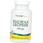 Lecitinas i&scaron; kiau&scaron;inio trynio, Egg Yolk Lecithin 600, Nature's Plus 180 kaps. (72375003) 180caps