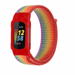 Nailoninis dirželis skirtas Fitbit Charge 5 i&scaron;maniesiems laikrodžiams, sportiniams nailono pynimo kilpoms, apyrankėms, apyrankei Correa Pulsera, 5 juostų Fitbit Charge