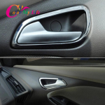Nerūdijančio plieno vidinių durų rankenos dangtelio apdailos lipdukai Ford New Focus 3 MK3 2012 2013 2014 2015 m.