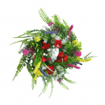 1vnt vasaros vainikas priekinėms durims Vasaros pavasario papuo&scaron;imams lauko levandų lauko gėlių vainikas namų verandos lauko vakarėlio langui S žalia