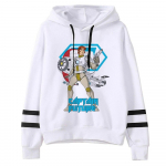 &bdquo;Captain Future&ldquo; gobtuvai moteri&scaron;ki gotikiniai &bdquo;Kawaii&ldquo; vilnoniai drabužiai Moteri&scaron;ki 90-ųjų drabužiai &bdquo;Unisex&ldquo; megztinis M white