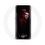 Coque pour Samsung Galaxy A8 2016 Lucifer S&eacute;rie fond noir