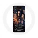 Coque pour Vivo Y72 Game of Thrones Saison 8 Le Tr&ocirc;ne de Fer L'affiche de L'&eacute;quipage Logo Aigle Gris