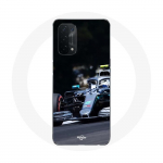 Coque pour Oppo A54 5G Formule 1 Valtteri Bottas Pilote automobile F1 Noir juoda