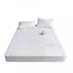 Dygsniuotas vandeniui atsparus čiužinio užvalkalas Reljefinė patalynė Čiužinys Apsauga nuo erkių Antibakterinė patalynė be pagalvės užvalkalo 2xPillowcase 48x74cm