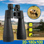 Galingi žiūronai 20-180x100 Naktinio matymo suaugusiems Pauk&scaron;čių stebėjimo teleskopas