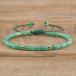 Vintage & Boho Jasper 2 mm * 4 mm karoliukų apyrankė, reguliuojama auk&scaron;tos kokybės, minimalistinė apyrankė, rudo akmens apyrankė, puo&scaron;ni apyrankė