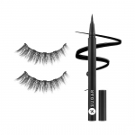 SUGAR Cosmetics Maximeyes Drama Magnetic Eyelashes & Eyeliner, Matte Finish - 02 Exceptional - Chic & Classy (Lengthening) - 3 ml