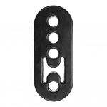 Eplus universalus automobilio i&scaron;metimo vamzdžio tvirtinimo kron&scaron;teinas pakabos poliuretano pakabos izoliatorius 4 įdėklų skylių laikiklis P2B7