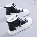 Madingi žieminiai moteri&scaron;ki batai, &scaron;ilti, su kailiu, pliu&scaron;iniai, kasdieniai, suvarstomi, madingi sportbačiai, platforminiai sniego batai, didelių dydžių moteri&scaron;ka avalynė 37