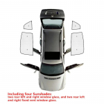 Pilnos apimties saulės skydeliai Mitsubishi Outlander GF GG ZJ ZK ZL 2013~2024 automobiliui priekinio lango priekiniam stiklui saulės skydelio dangtis aksesuaras