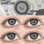 EYESHARE Colored Contact Lenses Annual Comfortable Purple Fashion Contact Lenses Blue Natural Color Lenses Green Eye Makeup Lenses 1 Pair