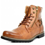 Vyri&scaron;ki batai, metaliniai, dvigubi užtrauktukai, motociklai, vyri&scaron;ki, odiniai, Didžiosios Britanijos, kulk&scaron;nies batai Botas Tacticas Hombre Militar Zapatos Para Hombres 39 geltona