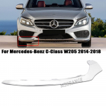 Priekinio buferio apatinės lūpos apdaila, skirta Mercedes Benz C klasė W205 C300 C400 C63 2014 2015 2016 2017 2018 Automobilių priedų apdaila