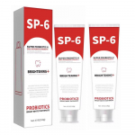 140g SP-6 Probiotinė dantų pasta Balina dantis Pa&scaron;alina apna&scaron;as Apsaugo nuo dantų ėduonies Burnos higiena Clean Fresh Breath Protect dantenų priemonė 2pcs