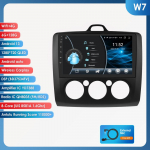 Ossuret Android13 Automobilio radijas Ford Focus 2 3 Mk2 Mk3 2004-2011 Multimedia Vaizdo grotuvas Navigacija I&scaron;manusis ekranas GPS 2Din Carplay 4G Automobilinis stereosistemos W7 B 8Core 6G 128G