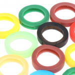 50 vnt. Tu&scaron;čiaviduriai kelių spalvų guminiai mink&scaron;ti raktai Spynos, dangtelis, vir&scaron;utinis raktų pakabukas, elastingas dėklas 50pcs