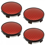 Negs-S Ratlankio Centrinis Dangtelis, 2,4 colio (60 mm), Gręžinio skersmuo 2,2 colio (56 mm), raudona