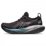 Asics Gel Nimbus 25 Platinum Black Pure Silver Vyri&scaron;ki sportbačiai 1011B616-001 41.5