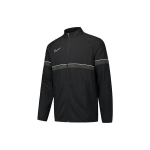 Nike Dri-FIT Academy Futbolo Treniruočių Vėjuota Striukė su Perforuota Apykakle Vyrams Vir&scaron;utinė Apranga Juoda CW6118-014 XL