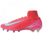 Nike Zoom Mercurial Superfly 10 Elite AG Mad Energy Pack Unisex Sportbačiai Raudona Ember-Glow Aurora-Žalia FQ8339-800 40