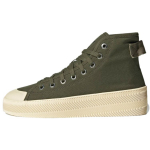 Adidas Parley X Originals Nizza High Retro Laisvalaikio Auk&scaron;tos Aulo Skate Batai Unisex Sportbačiai Karinio Žalumo GW3508 36