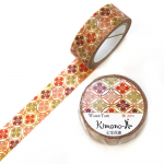 Kimono Grožio Maskavimo Juosta Shippo Hanabishi Ra&scaron;tas GR-3051