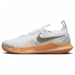 NikeCourt React Vapor NXT Baltos Oranžinės Trance Vyri&scaron;ki Sportbačiai &Scaron;viesiai Kaulinės Chaki CV0724-103 45.5