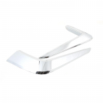 For Honda Pilot 2015- ABS Silver Car Front Bumper Side Air Intake Trim Strip Sticker Car exterior Accessories sidabras