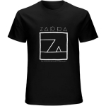 Frank Zappa Skęstanti Raganaitė Mar&scaron;kinėliai Vyri&scaron;ki Unisex Juodi L black