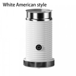 Daugiafunkcinis automatinis pieno putų plakiklis Kar&scaron;tų ir &scaron;altų pieno putų gaminimo aparatas &Scaron;okolado putų gamintojas White US