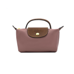 Longchamp Le Pliage Mini krep&scaron;ys su metaliniu užtrauktuku ir spaudimo sagtimi Moteri&scaron;kos rankinės Lotoso Rožinė 34175089P13 Basic Set (Bag)