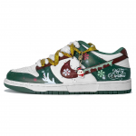 Nike Dunk Sintetinės odos Atsparūs trinčiai Neslystantys Žemi Batai čiuožinėjimui riedlente Unisex Žali DD1391-101(Komanda1521-) 37.5
