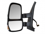 Iveco Daily 06-14 elektrinis i&scaron;orinis veidrodėlis TRUMPAS LAIKIKLIS kairysis