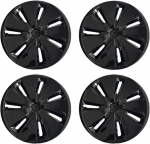 Tinka 2025-2026 m. Tesla Model 3: 18 colių originalaus stiliaus ratlankio gaubtelis black
