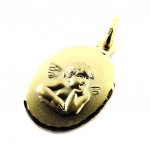 Les Tr&eacute;sors De Lily [J4006] - Pendentif 'Petit Ange' (Or - 9 carats)