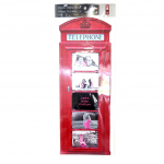Les Tr&eacute;sors De Lily [L3134] - Sticker p&ecirc;le-m&ecirc;le 'So British' cabine t&eacute;l&eacute;phonique raudona