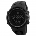 SKMEI Vyri&scaron;ki sportiniai laikrodžiai Atgalinės atskaitos dvigubo laiko žadintuvas Chronograph Skaitmeniniai rankiniai laikrodžiai 50M