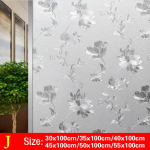 Vandeniui atsparus PVC matinio stiklo langas Privatumo plėvelės lipdukas miegamajam vonios kambariui lipni plėvelė namų dekoravimui 45x100cm