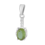 Sidabrinis pakabukas su sultaniitu 1,484 ct (2114826) įvairiaspalvė spalva